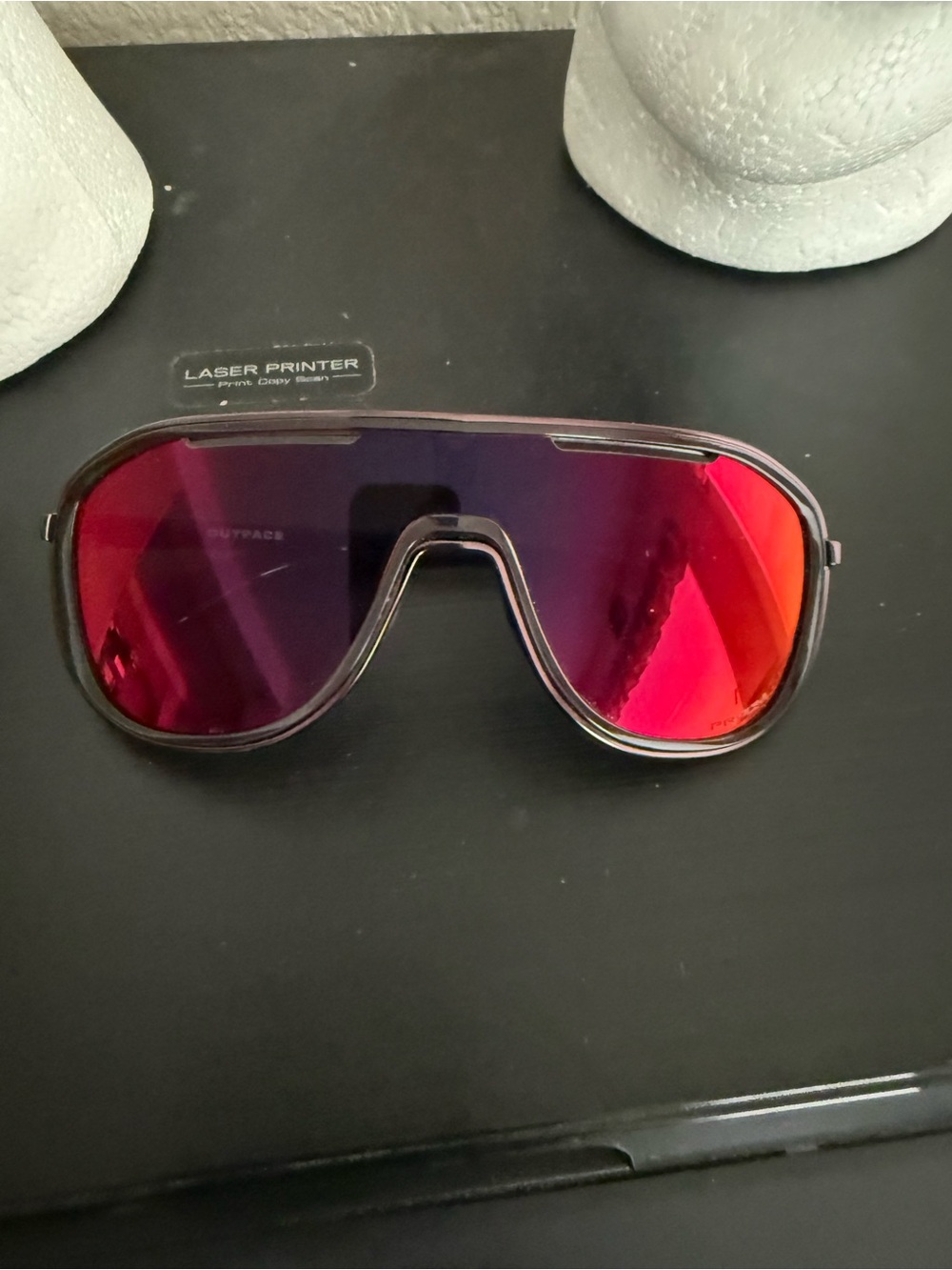 Oakley outpace with road lens.